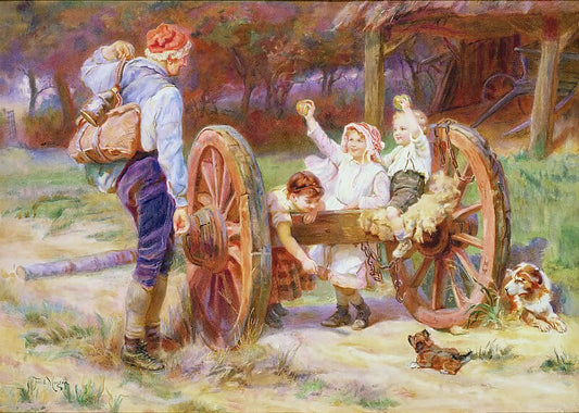 Frederick Morgan – Happy as the Days are Long 50X40 Canvas