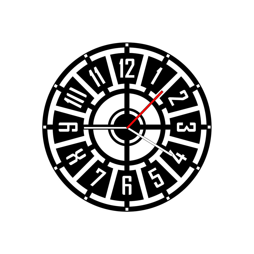 Elegant Acrylic Wall Clock