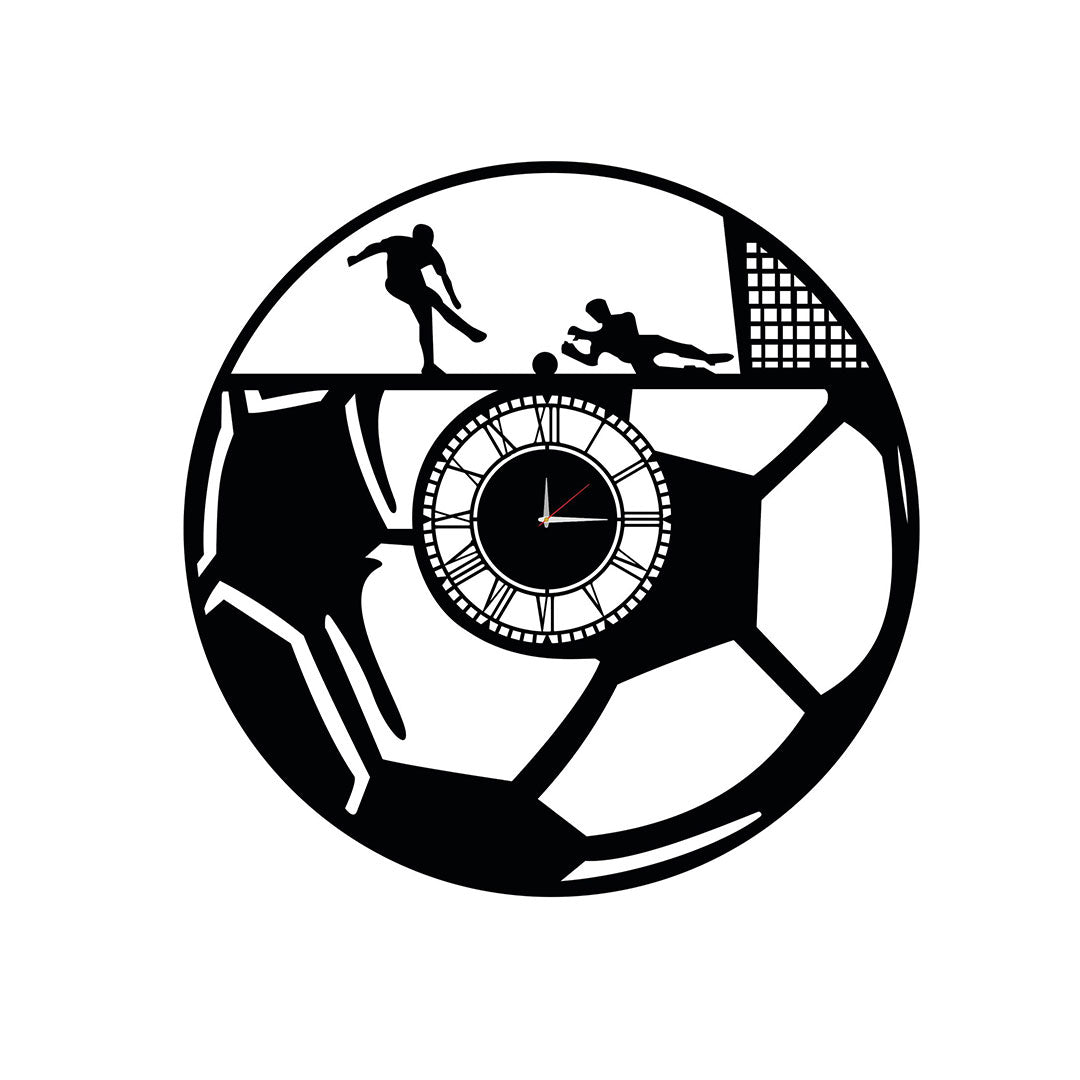 Football Acrylic Wall Clock