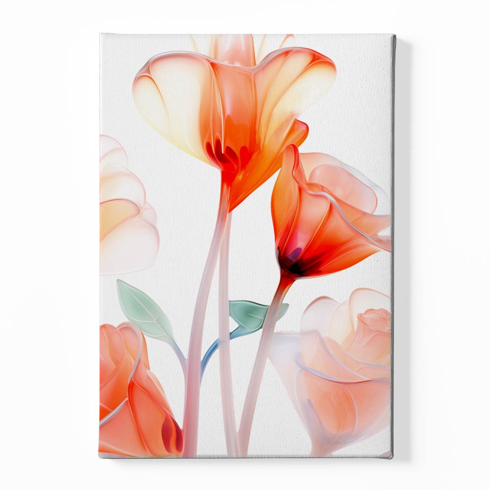 Botanical Art 8 Canvas acrylic canvas Frames