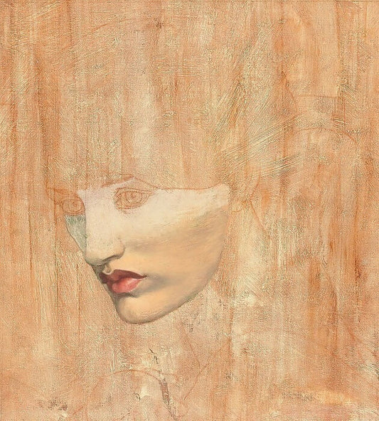 Dante Gabriel Rossetti - Head of Proserpina 50X40 Canvas