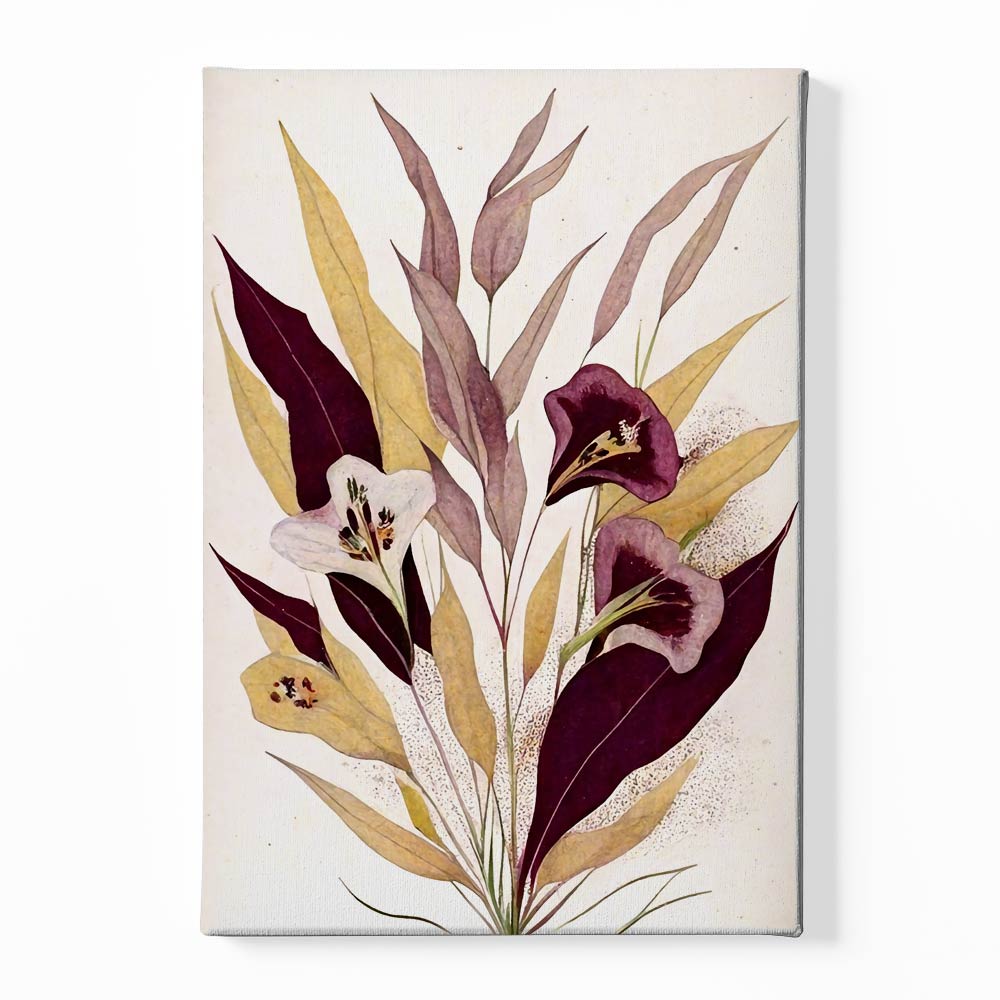 Botanical Art 10 Canvas acrylic canvas Frames