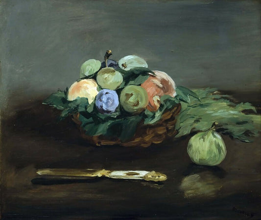 Edouard Manet – Basket of Fruit 50X40 Canvas
