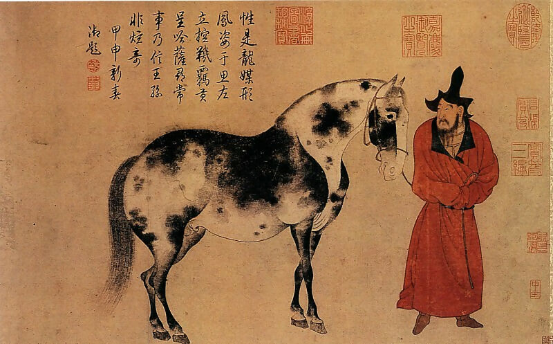 Chinese Artists of the Middle Ages (佚名 - 金刚力士像) – Unknown 70x100 Canvas