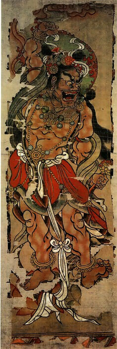 Chinese Artists of the Middle Ages (佚名 - 金刚力士像) – Unknown 50X40 Canvas