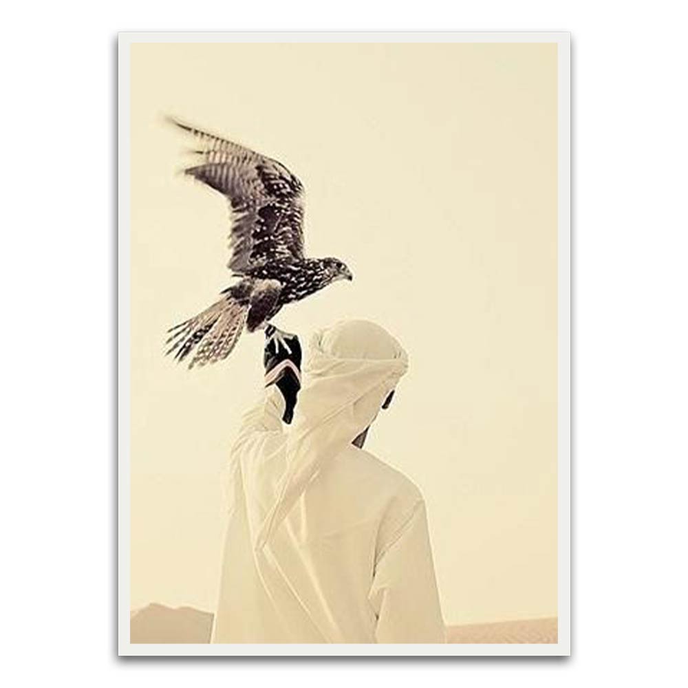 Fly White Printed frame acrylic canvas Frames