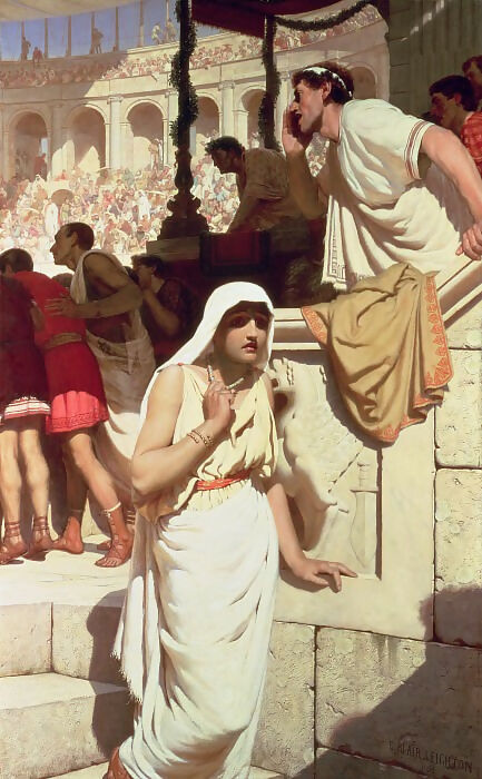 Edmund Blair Leighton – The Gladiator's Wife 50X40 Canvas