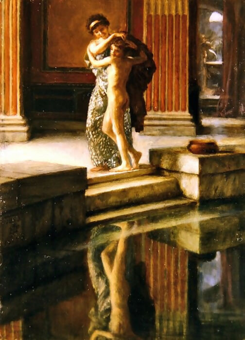 Edward John Poynter - Vain Fears 50X41 Canvas