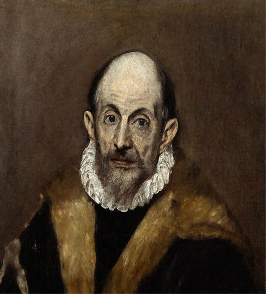 El Greco Portrait of a Man 50X40 Canvas