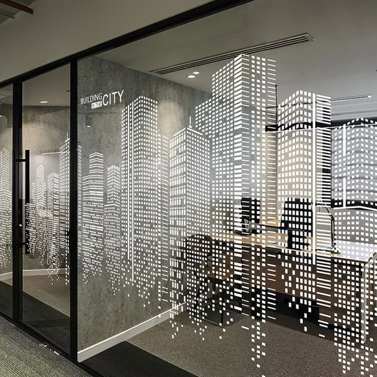 Transparent Glass Sticker Abu Dhabi – Custom Clear Glass Sticker Printing & Installation