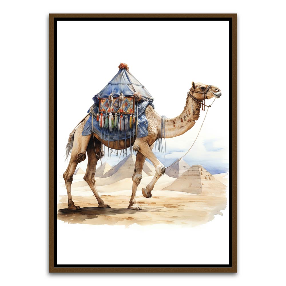 Camel Brown Canvas frame acrylic canvas Frames