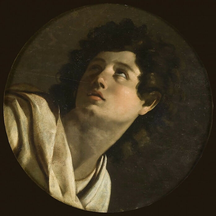 Michelangelo Merisi da Caravaggio (School) – Portrait of a young mand