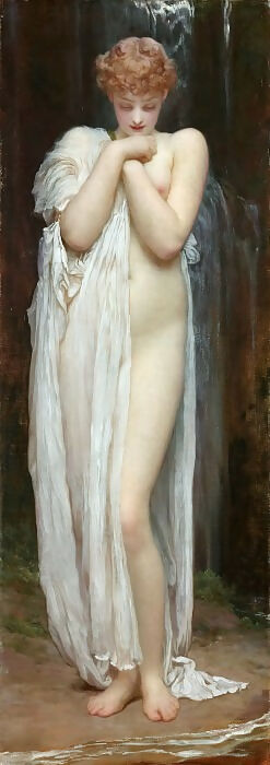 Frederic Leighton – Creneida 90x120 Canvas