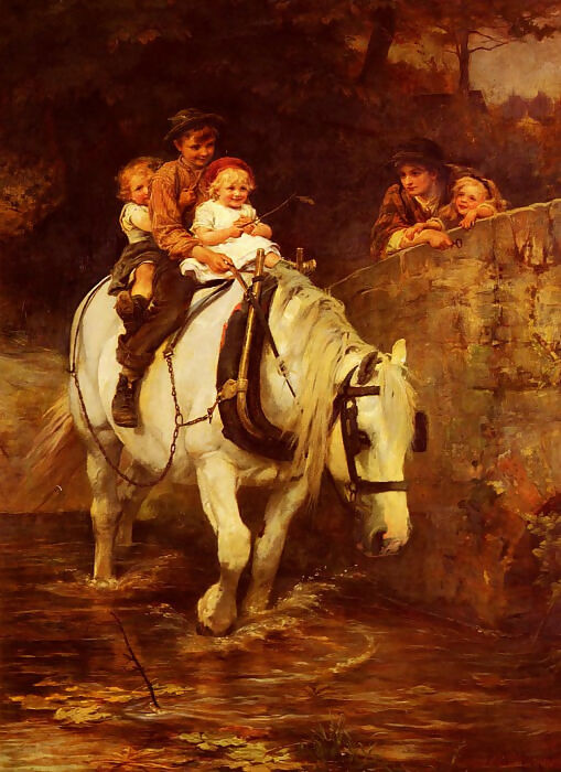 Frederick Morgan Steady 50X40 Canvas