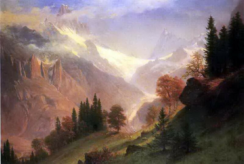 Albert Bierstadt – Grindelwald