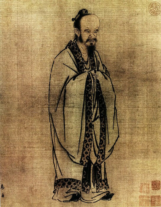 Chinese Artists of the Middle Ages (孙祜 - 雪景故事图(之—)) – Sun Hu 50X44 Canvas