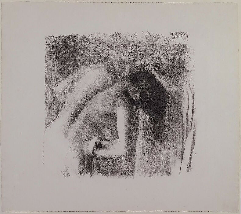 part 2 - european art European painting – Edgar Degas After the bath 58379 1124 50X42 Canvas