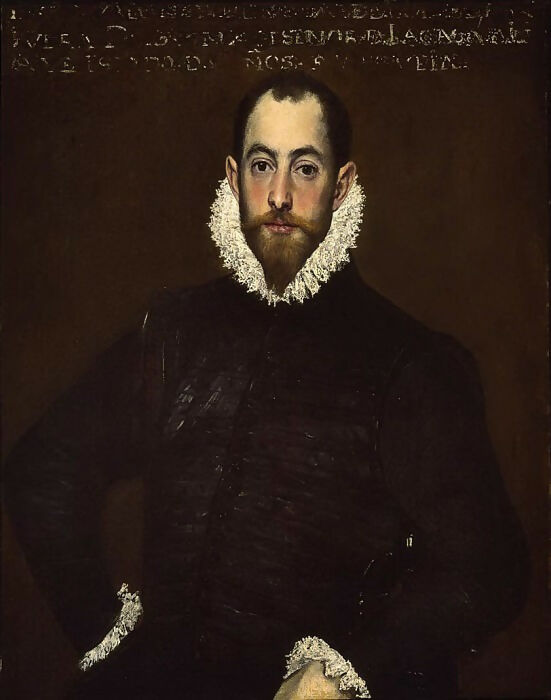 El Greco Portrait of a Man from the House of Leyva