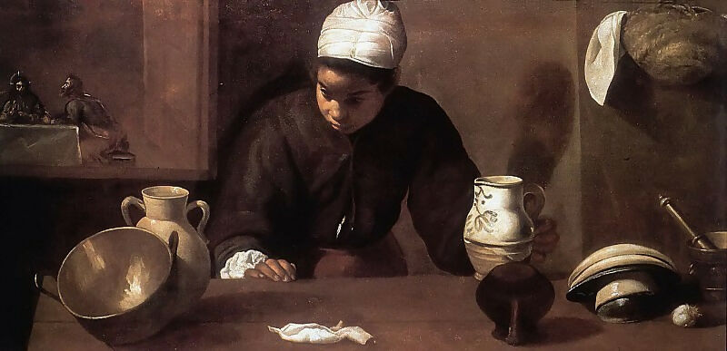 Diego Rodriguez de Silva y Velazquez – Supper at Emmausr 50X40 Canvas