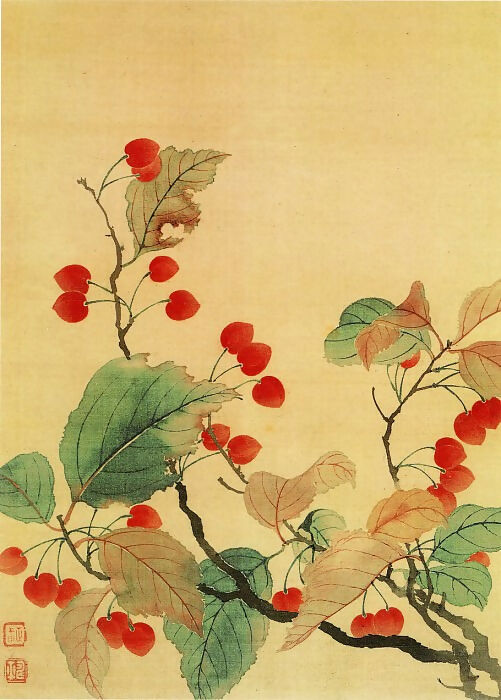 Chinese Artists of the Middle Ages (恽寿平 - 花卉图) – Yun Shouping 50X54 Canvas