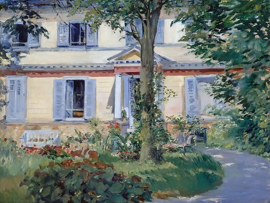 Edouard Manet – House at Rueil 50X40 Canvas
