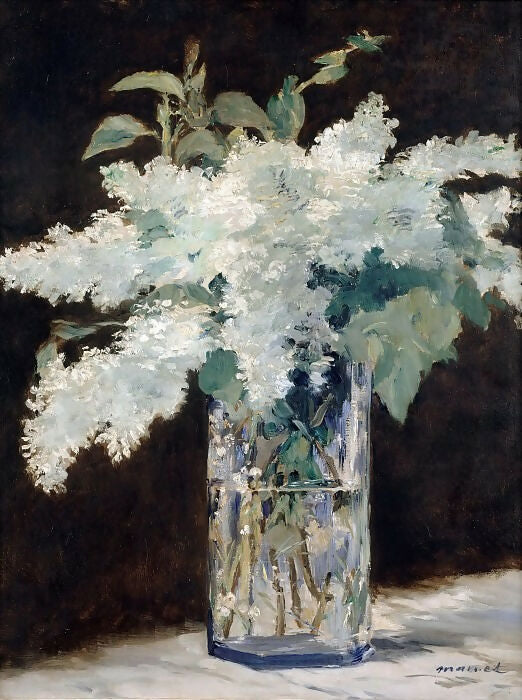 Edouard Manet – Bouquet of Lilacs 140x187 Canvas