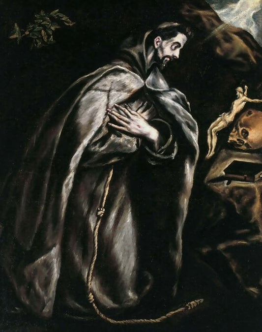El Greco - Saint Francis in Prayer