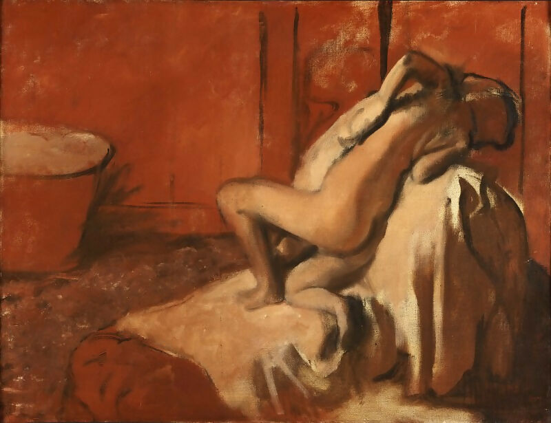 Philadelphia Museum of Art - Degas, Edgar (Paris 1834-1917) -- After the Bath