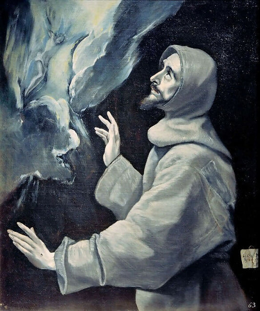 El Greco - The Stigmatization of Saint Francis 50X40 Canvas