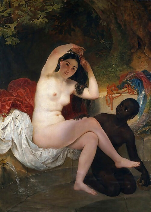 KarlPavlovichBryullov–Bathsheba 50X40 Canvas