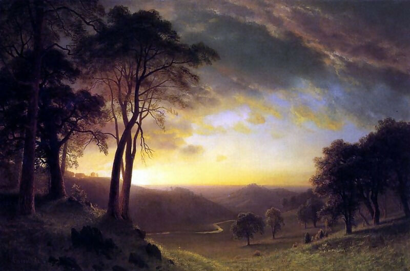 Albert Bierstadt – Sacramento River Valley