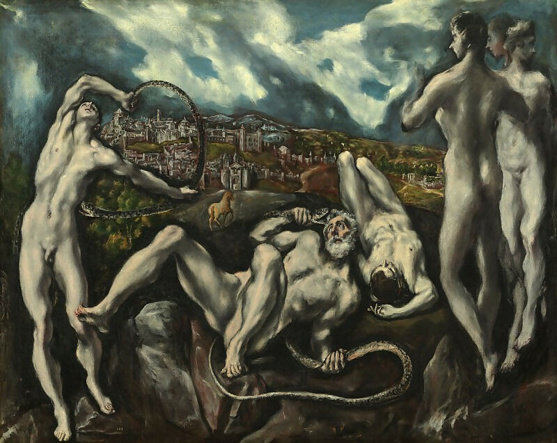 El Greco - Laocoon 50X40 Canvas
