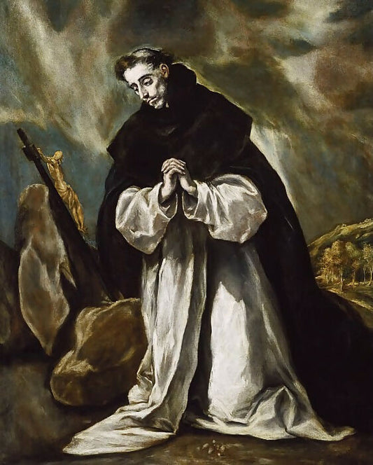 El Greco - Saint Dominic in Prayer