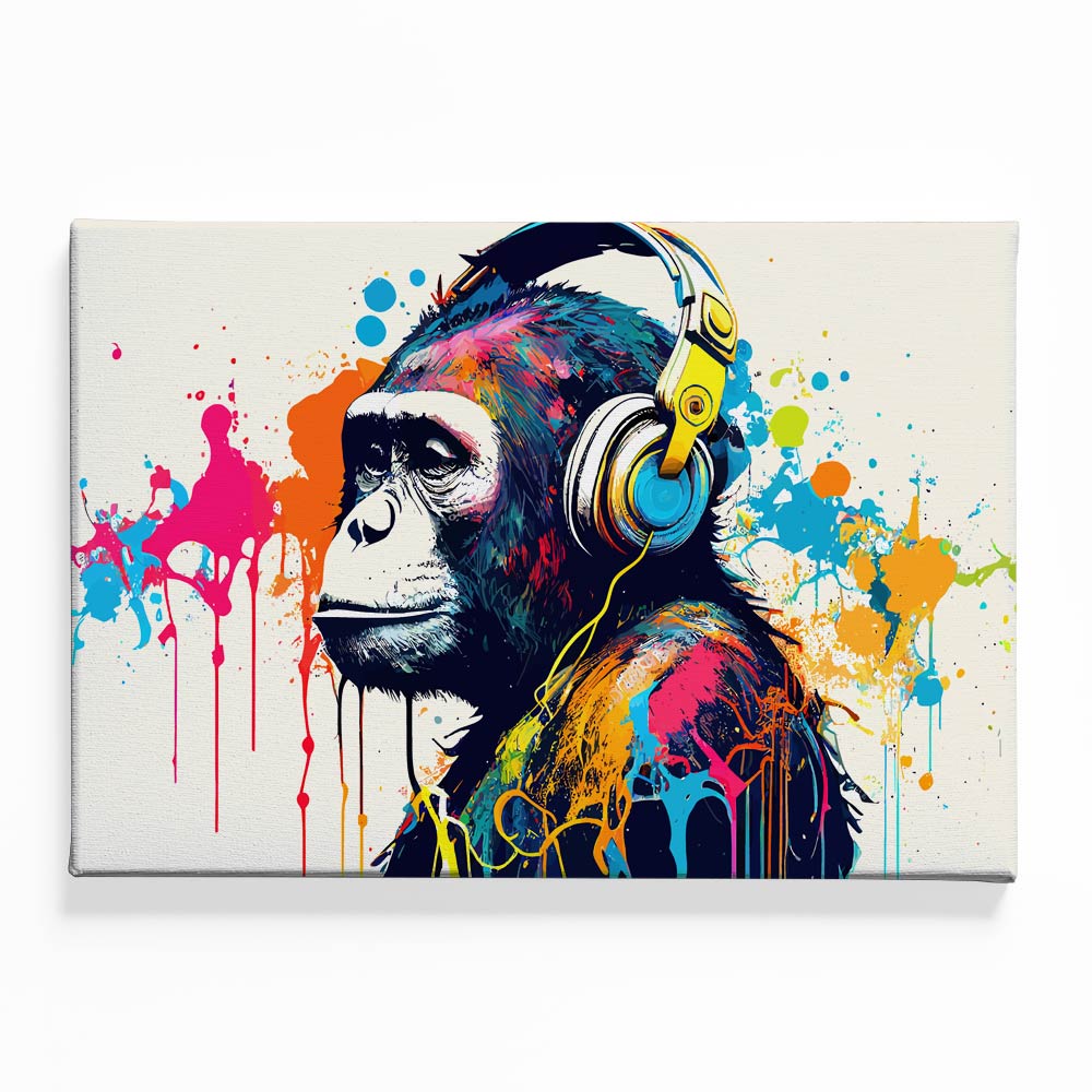 Monkey Canvas acrylic canvas Frames