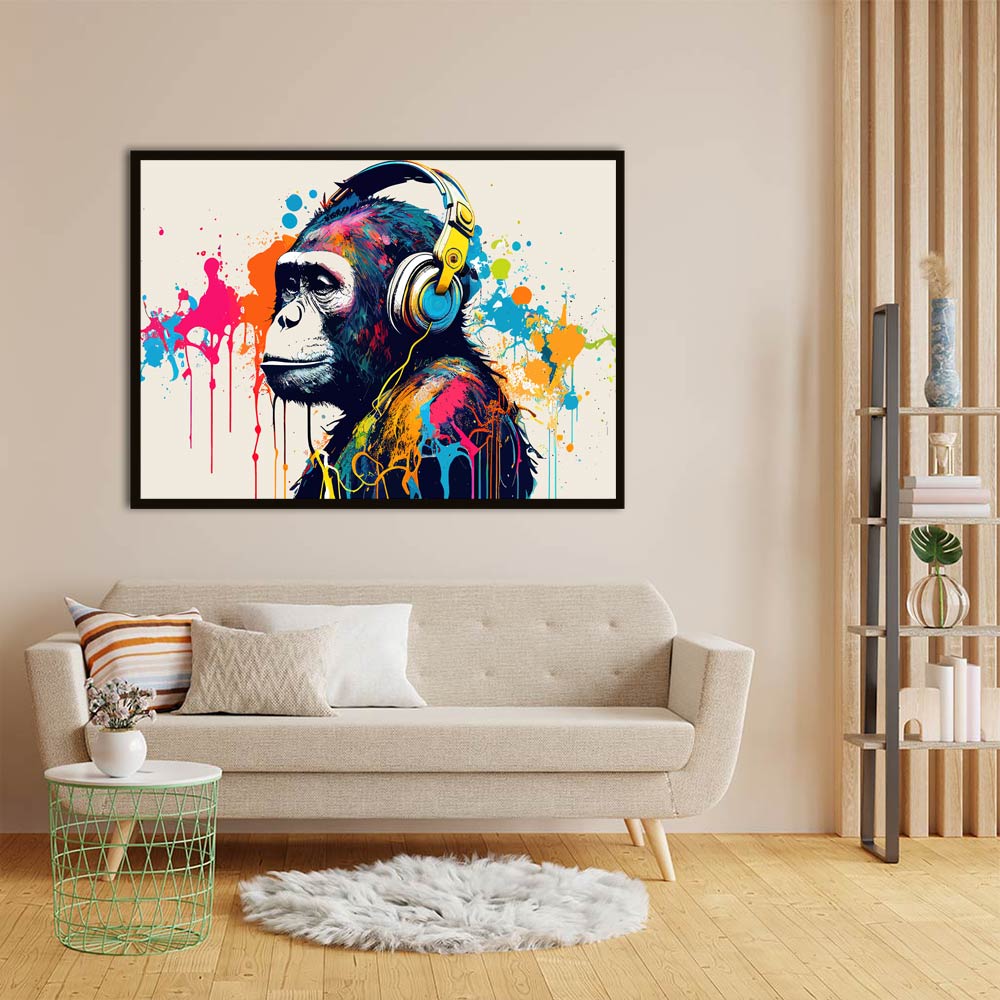 Monkey acrylic canvas Frames