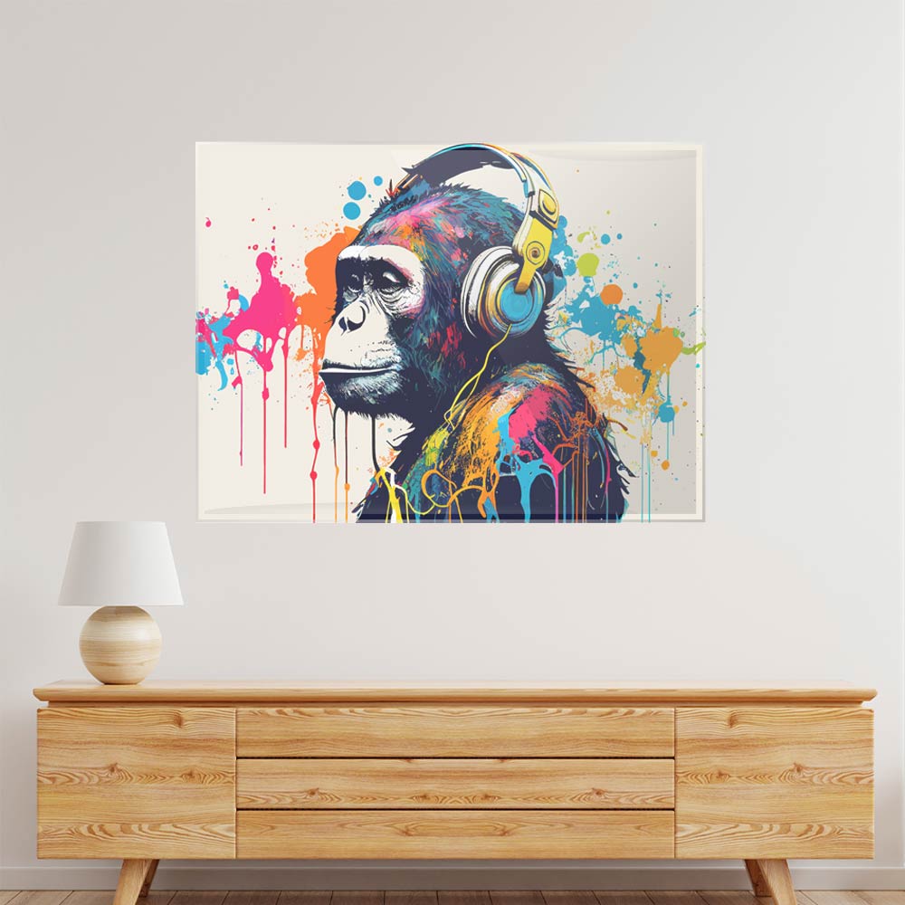 Monkey Acrylic acrylic canvas Frames