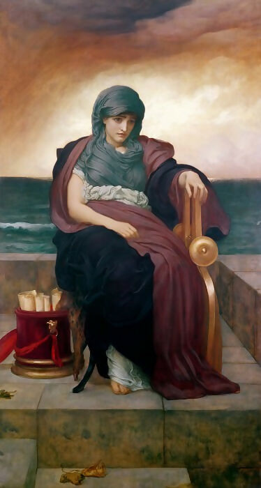 Frederic Leighton – The Poet of Tragedy 70x100 Canvas