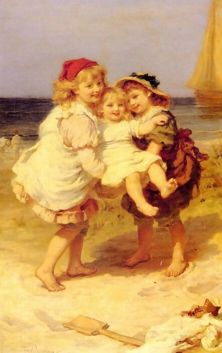 Frederick Morgan – The Danty Chair 50X40 Canvas