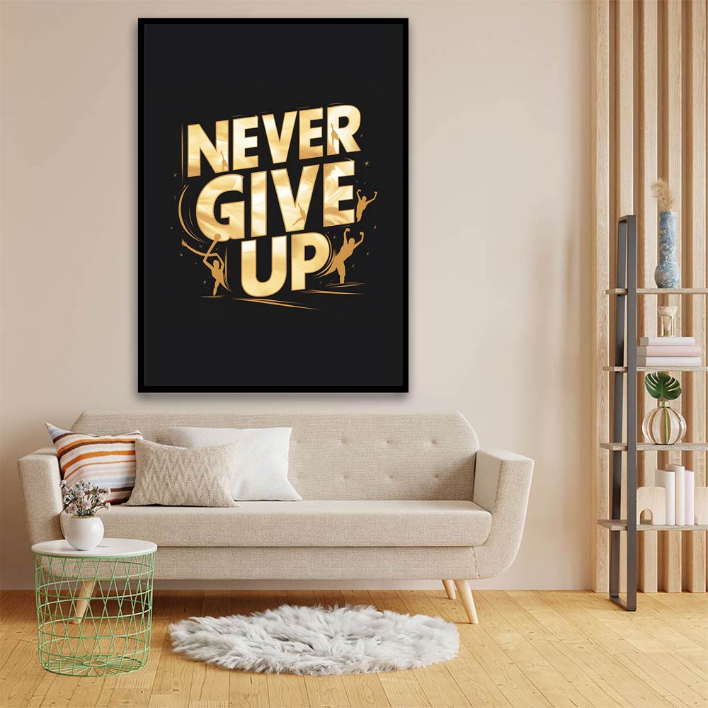 Motivation 5 acrylic canvas Frames