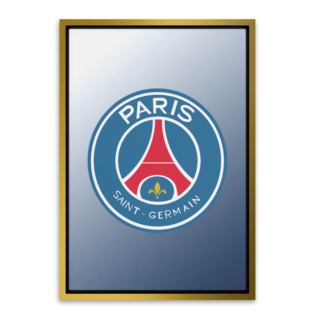 Paris-Saint-Germain Gold Canvas frame acrylic canvas Frames