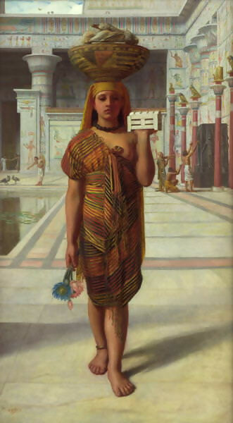Edward John Poynter - Offering to Isis 50X40 Canvas