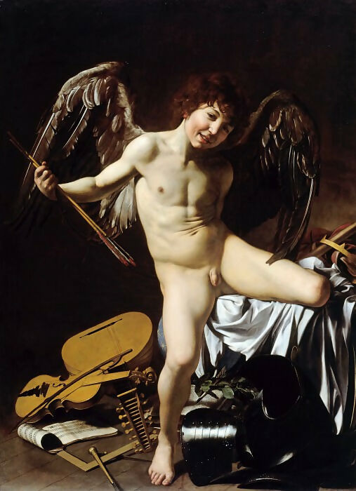 Michelangelo Merisi da Caravaggio – Victorious Cupid