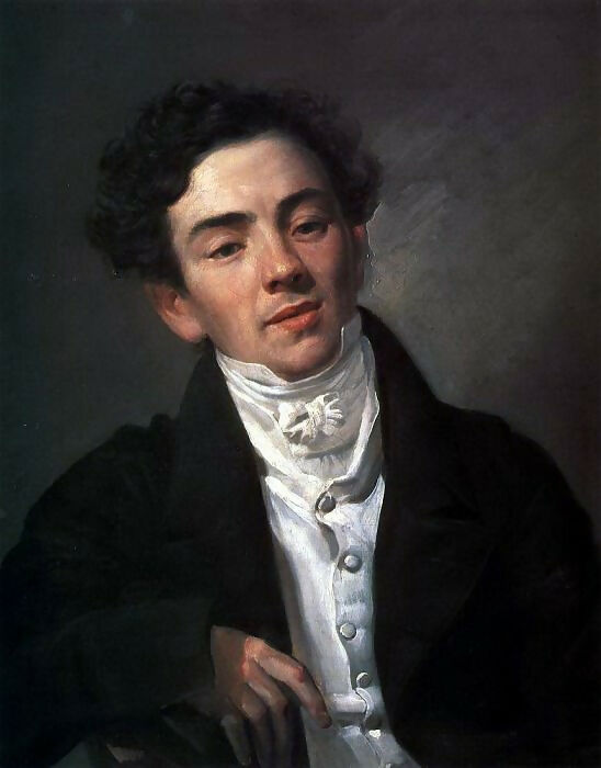 KarlPavlovichBryullov–PortraitoftheactorA.N.Ramazanov.1821-1822 50X41 Canvas