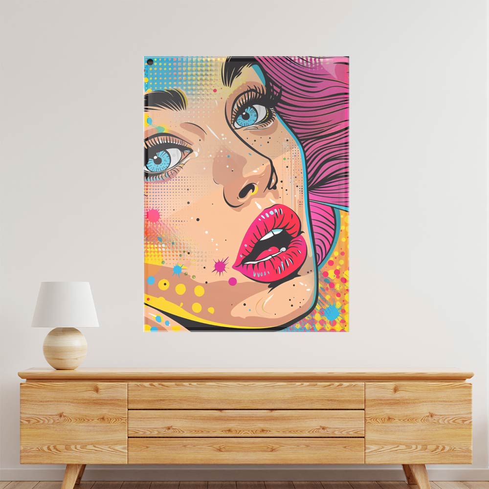 Pop art Acrylic acrylic canvas Frames