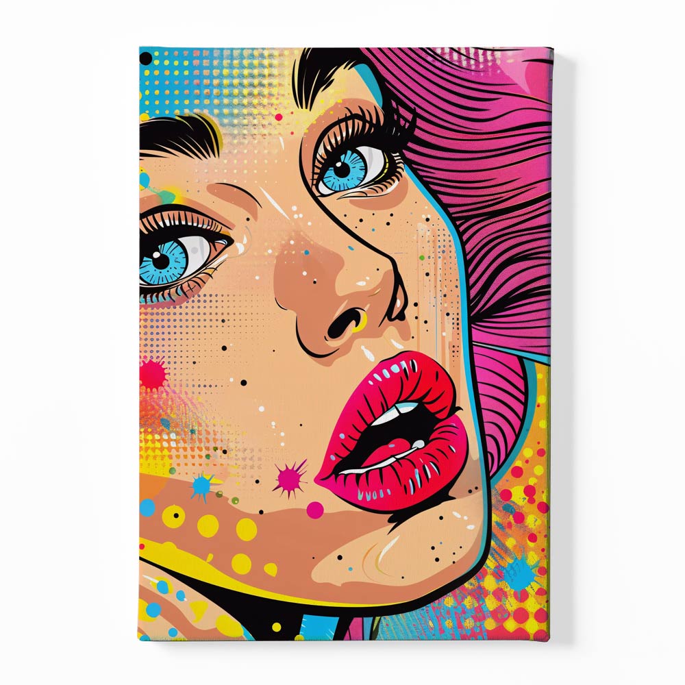 Pop art Canvas acrylic canvas Frames