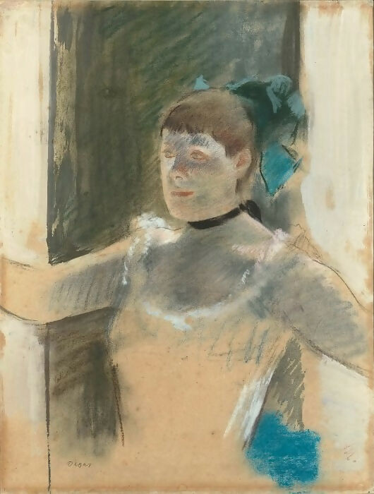 part 3 Louvre – Degas, Edgar (Paris 1834-1917) -- Study of a Spanish Dancer 140x187 Canvas