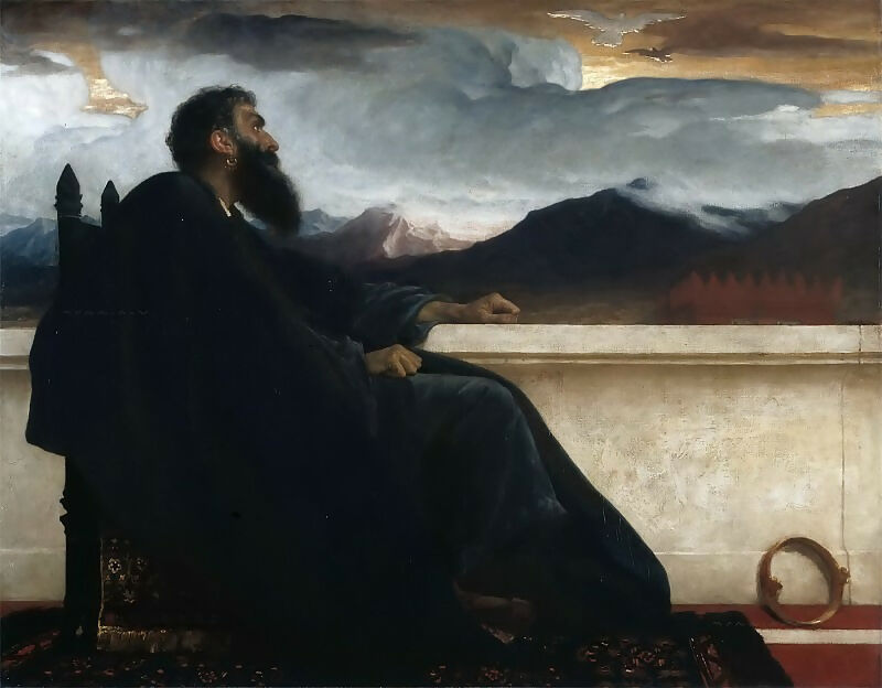Frederic Leighton - David 50X40 Canvas