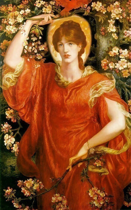 Dante Gabriel Rossetti – The Vision of Fiammetta 50X40 Canvas