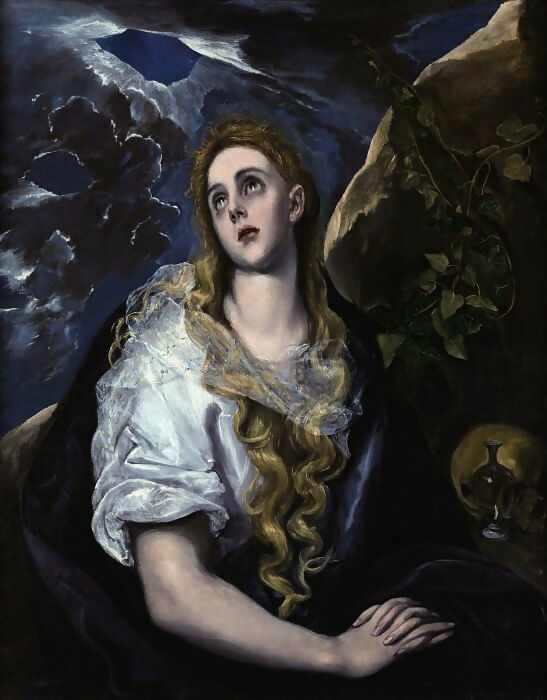 El Greco - Penitent Magdalene