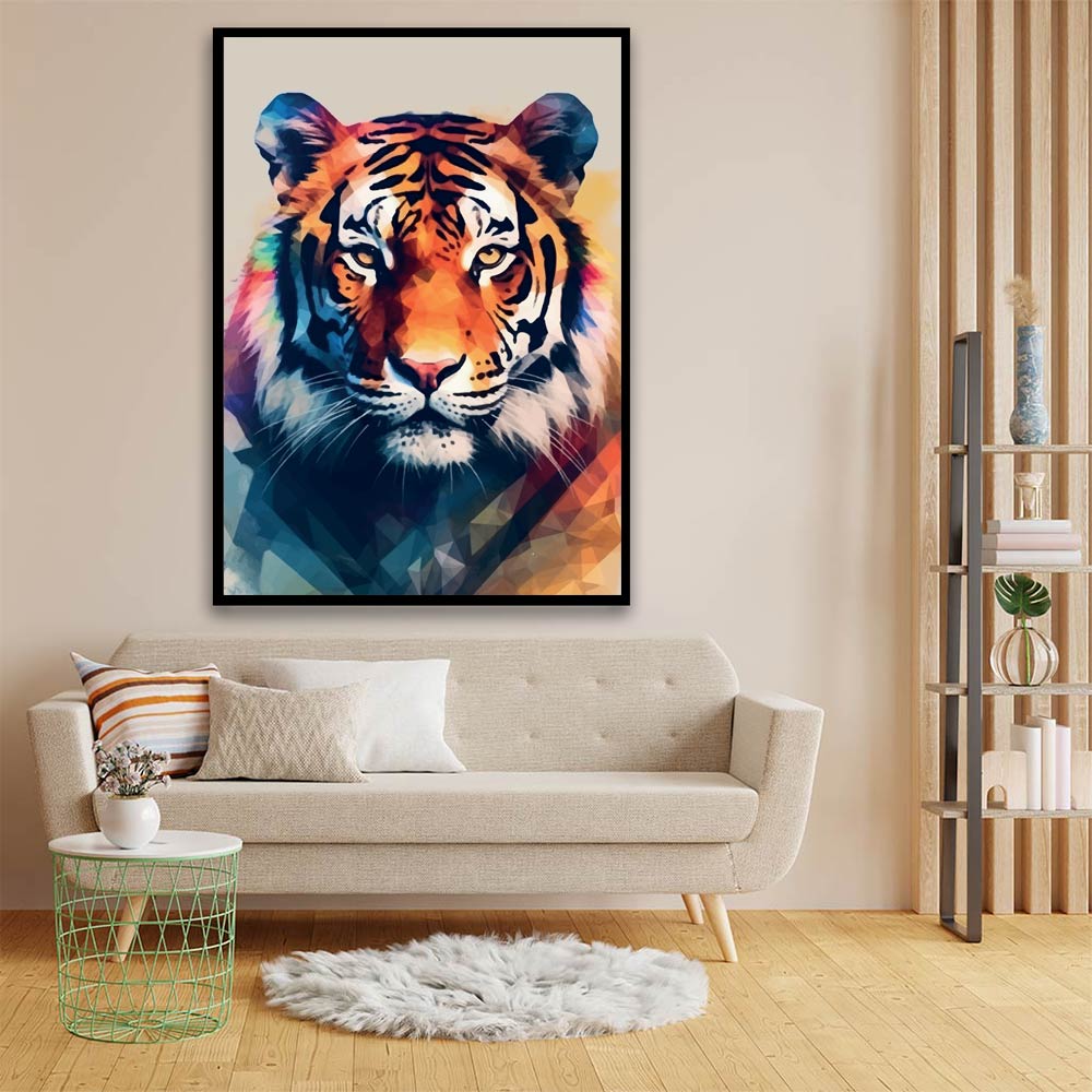 Tiger acrylic canvas Frames